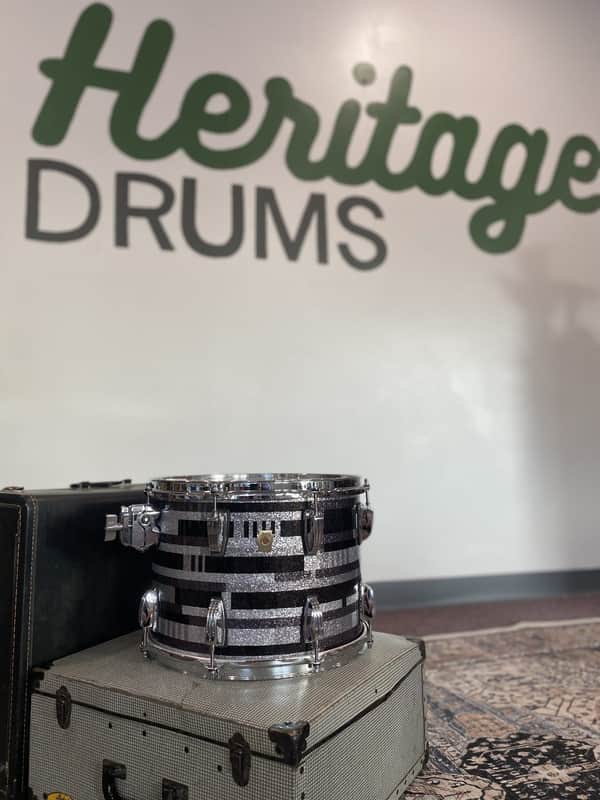 Ludwig Digital Black Sparkle 12" Rack Tom image 1