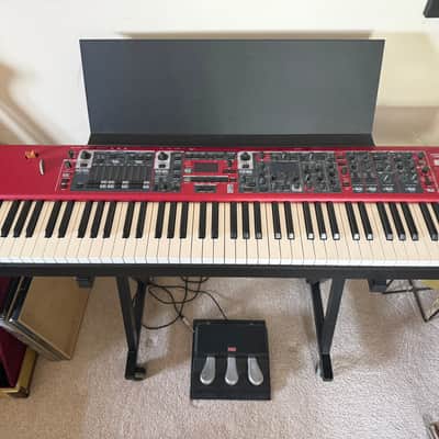 Nord Stage 3 HA88 Hammer Action 88-Key Digital Piano 2017 - Present - Red image 1