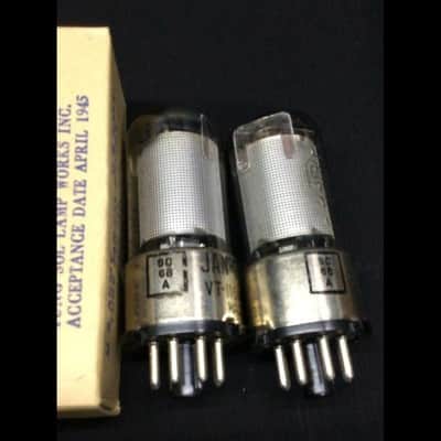 NOS MATCHED PAIR TUNG SOL JAN CTL 6SJ7GT VT 116A Audio Vacuum Tubes B.9900 image 3