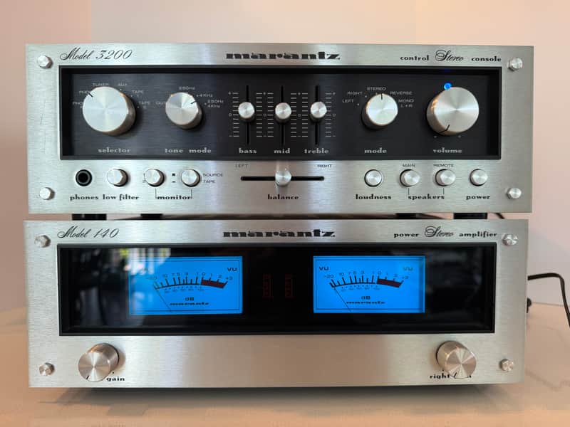 Marantz 140 and 3200 1970s Excellent Condition