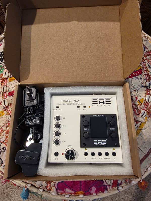 Elite Acoustics Gigmix 4-1 2026 - White image 1