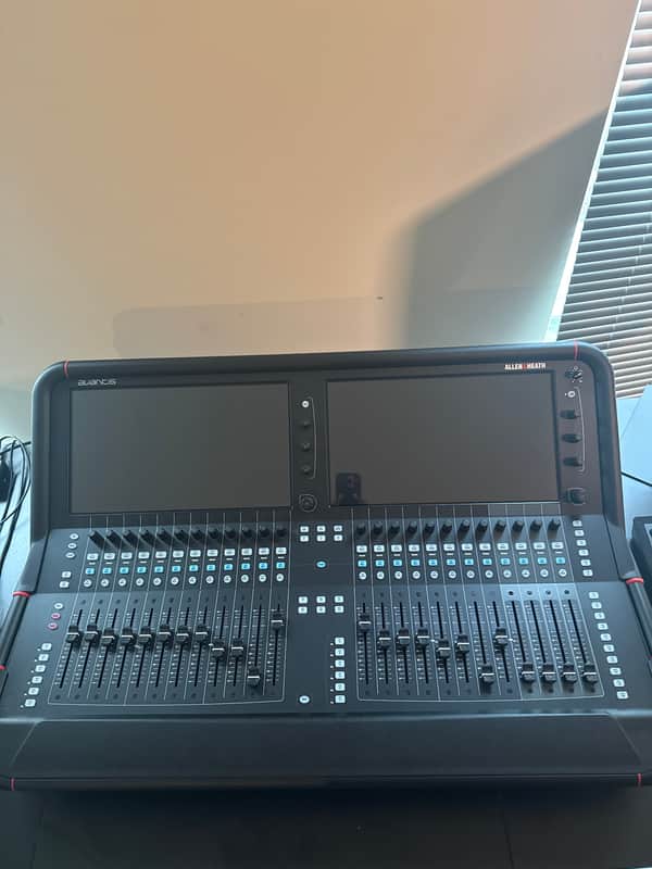 STUDIO only used Allen and Heath AVANTIS 64 Channel, DPACK and 64x64 DANTE image 1