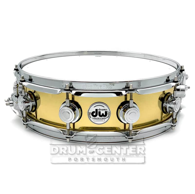 DW Collectors Bell Brass Snare Drum 14x4 image 1