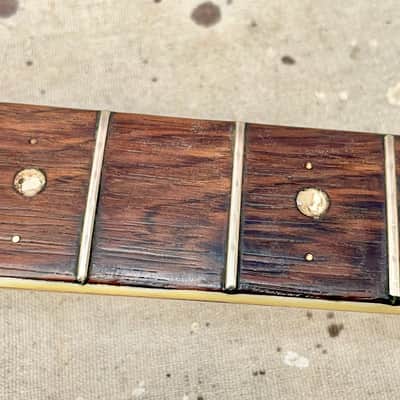 1964 Mosrite Ventures Body & Neck Husk Natural Refin-Vintage 1960's for Restoration image 16