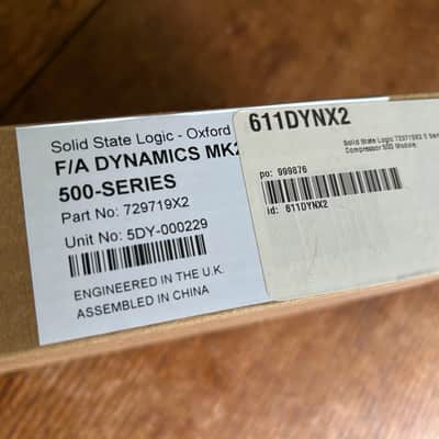 Solid State Logic 611DYN 500 Series Dynamics Module image 3