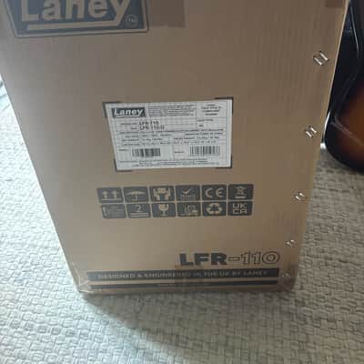 Laney LFR-110 250-Watt 1x10" Active Guitar Speaker Cabinet 2025 - Present - Black image 3