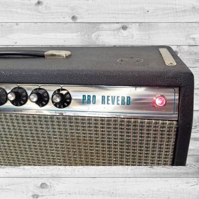 1973 Fender Pro Reverb Guitar Amp image 4