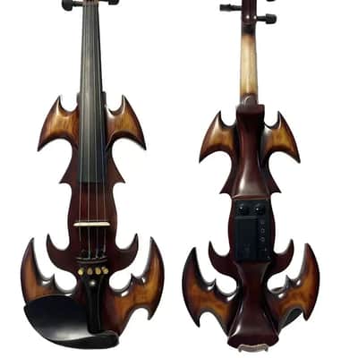 SONG Electric Violin 4/4 size 2025- Brown Oil New Violin,Hand Made,Good sound, Free case bow cable image 1
