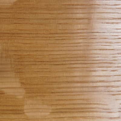 Click Icon 4x14 10ply Maple Snare Drum -Flaky Oak Veneer Satin Oil image 8