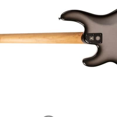 Ernie Ball Music Man StingRay 4 "DarkRay II", NEW COLOR Silverburst/ Ebony image 4