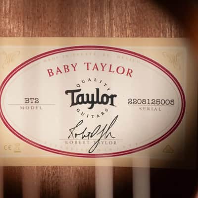 Taylor BT2 Mahogany Acoustic Guitar with Gig Bag image 14