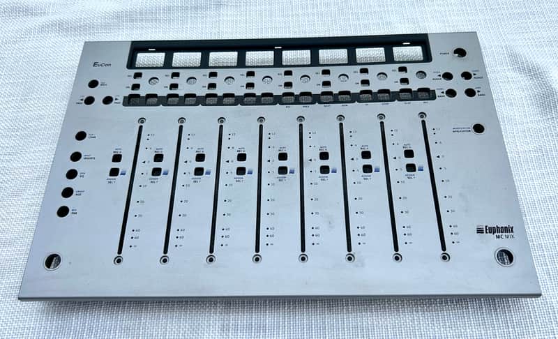 Replacement Face Plate for Euphonix MC Mix/Avid Artist Mix - Silver image 1