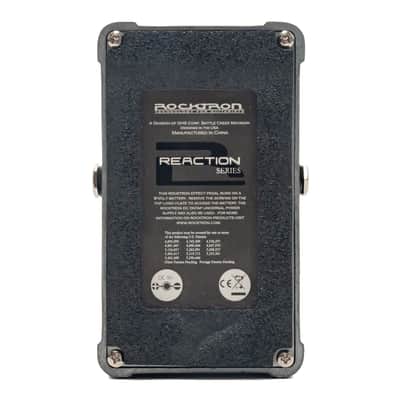 Rocktron - Reaction Distortion I Guitar Effect Pedal - w/Box - x4553 - NOS image 2
