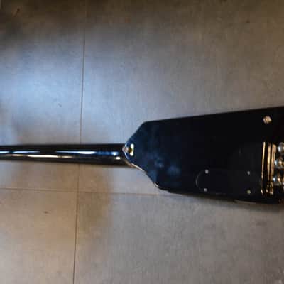 Hondo Steinberger-style ALIEN Headless Bass NOW 100€ reduced WEEKEND PRICE! Was 599€! rare model * real vintage made in South Korea in the 1980s * 24 frets/very good! * very rare with German Schaller 3-D bridge+original Grover tuners*perfect travel bass image 6