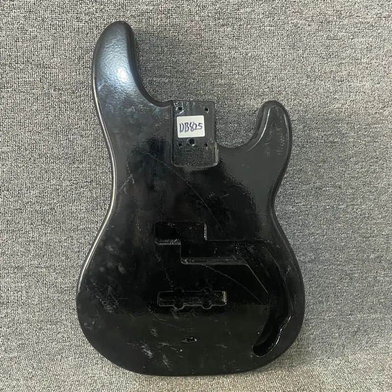 Black Precision P Bass Style Basswood Body image 1