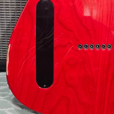 Fernandes TE-85T 1990s - Transparent Cherry Red Upgraded! image 15