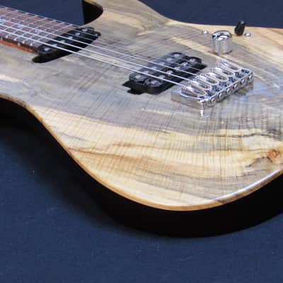 Lipe Guitars Virtuoso 2017 Natural Flame Buckeye Burl image 10