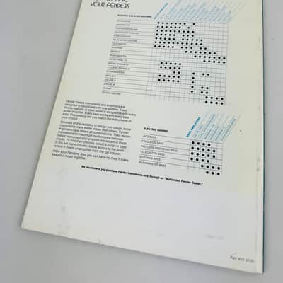 Fender "The Collected Works of Fender" Catalog, 1976 image 2