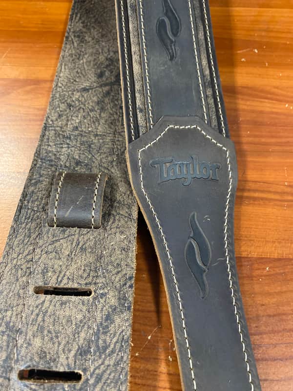 Taylor Element distressed leather strap 2024 - Dark brown image 1
