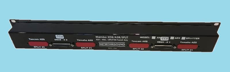 Mamba 16 CH XLR to Sony Panasonic CCU DB25 Break Out Patch Panel