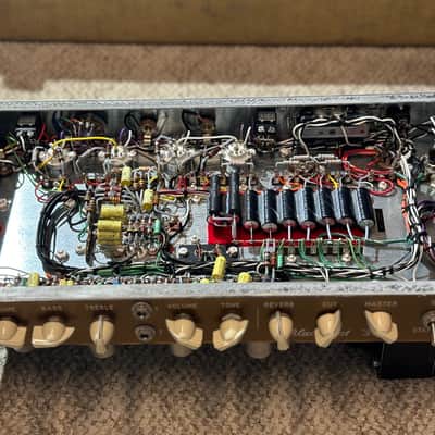 BadCat Blackcat R30 2000-2001 (Sampson Era) - Tweed with Gold Faceplate and Gold Grill Cloth image 14