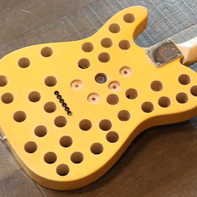 Lapdancer Holey Telecaster Butterscotch Blonde + Gig Bag (6906) image 12