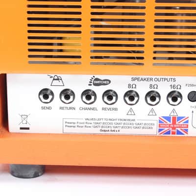 Orange Rockerverb 50 2007 - orange image 7