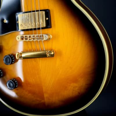 Gibson Les Paul Custom 1990 - Tobacco Sunburst Left-Handed ! image 4