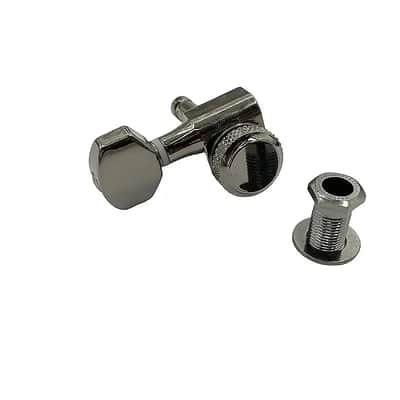 3R3L Black Nickel Guitar Locking Tuning Pegs Machine Heads Keys image 6