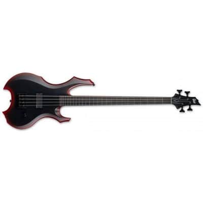 LTD - FL-4 - Black red Burst Satin - Fred Leclercq Signature image 1