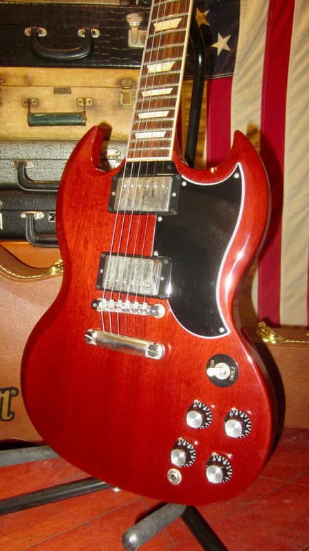 2021 Gibson SG Standard (1961 reissue) Cherry Red image 1