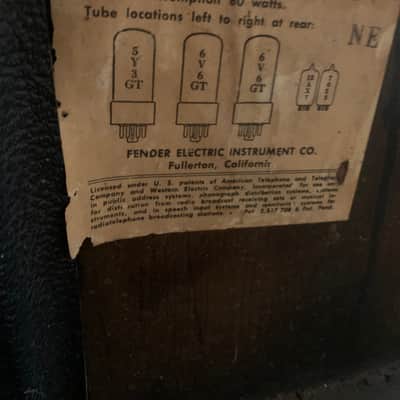 Fender Princeton 12-Watt 1x10" Guitar Combo 1963 - 1964 - Black Panel image 6