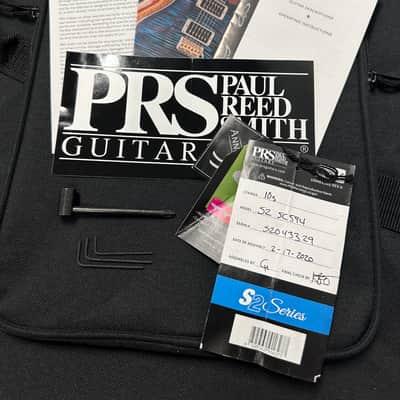 PRS S2 Standard 24 (2019) - Black #41427 with Original Gig Bag image 7