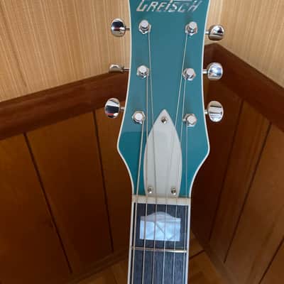 Gretsch Custom Shop Stephen Stern Masterbuilt '57 Duo Jet G6128-CS NOS Regal Turquoise 2022 - Nos Nitro image 4