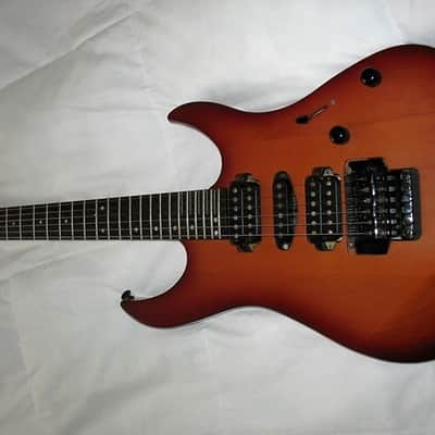 Yamaha RGX 621D Used Antique Sunburst Satin image 1