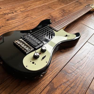 1990s Marine Rider Travel Campfire Electric Guitar w/ On Board Speaker + Effects image 4