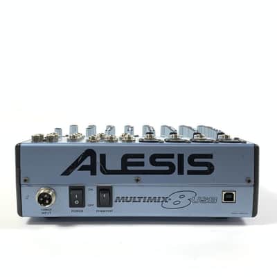 Alesis MultiMix 8 USB 8-Channel Mixer - Metal TGHM image 8