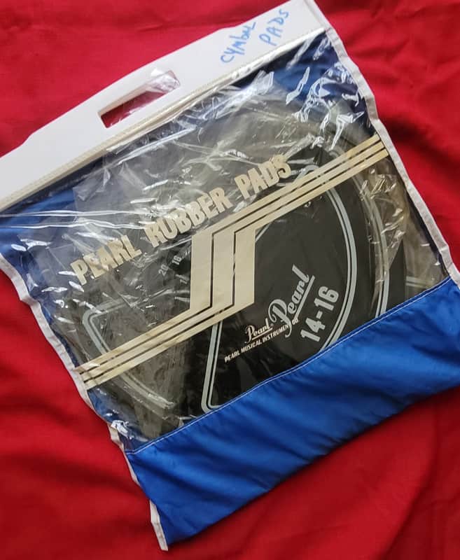 NOS Vintage PEARL Drum Practice Pad Set (5) w/ Bass Drum Pad | Reverb