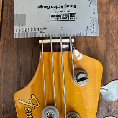 2007 Fender JB-62 Jazz Bass 1962 Reissue Vintage White MIJ Japan image 17