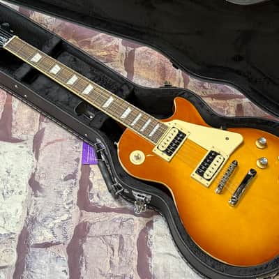 Epiphone Les Paul Classic Honeyburst w/ Case New Unplayed 8lbs10oz #390 image 9