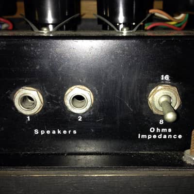 70's Univox U1246 Bass / Guitar Tube Head - 60 watts image 8