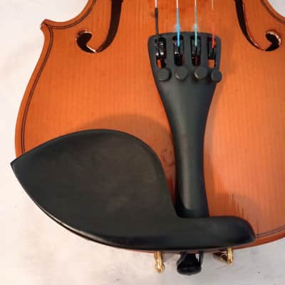 Unmarked 1/2 VIOLIN WITH BOW & CASE - Natural Gloss image 11