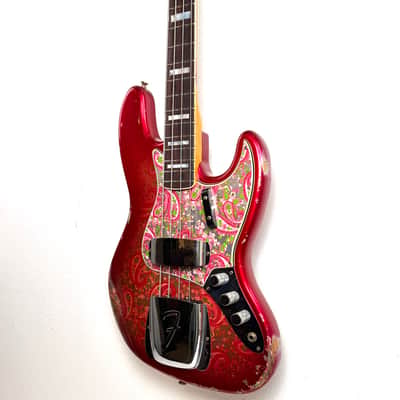 Fender Custom Shop W22 LTD Paisley Jazz Bass  - Heavy Relic image 7