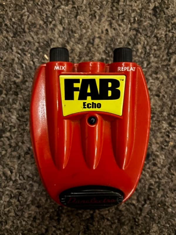 Danelectro Fab Echo 2010s - Red image 1