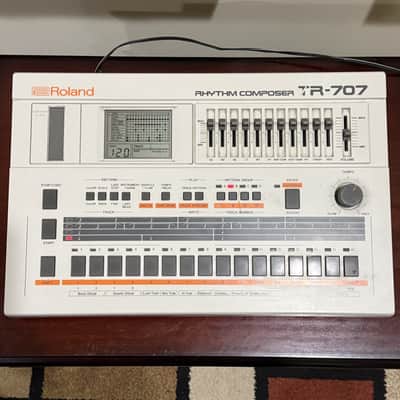 Roland TR-707 Rhythm Composer 1985 - White