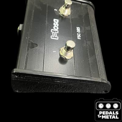 Hosa FSC-385 Guitar-Style Dual Latching Footswitch 2010s - Black - X19952 image 3
