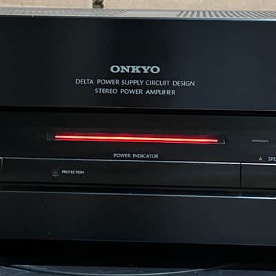 Onkyo M-5200 Power Amp Rare Japan Made Audiophile Clean Tested Working image 1