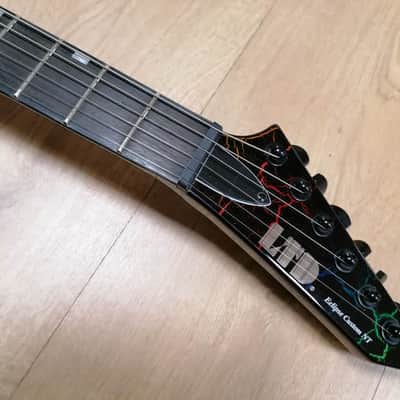 ESP LTD Eclipse '87 NT 2021 - Present - Rainbow Crackle image 5