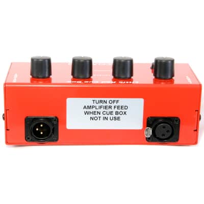 Redco Little Red Cue Box 4-channel Headphone Distribution w/ Volume Controls image 2