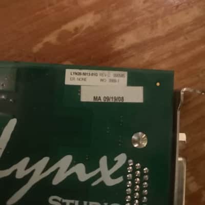 Lynx AES16e AES/EBU PCIe Audio Interface Card 2010s - Standard image 3